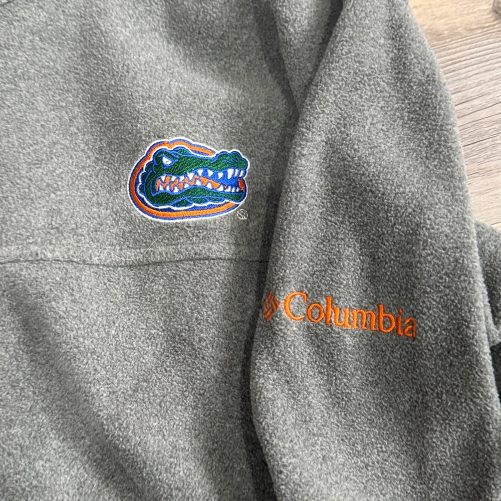 MENS NWOT COLUMBIA FULL ZIP SWEATER UNIVERSITY OF FLORIDA - Picture 4 of 5